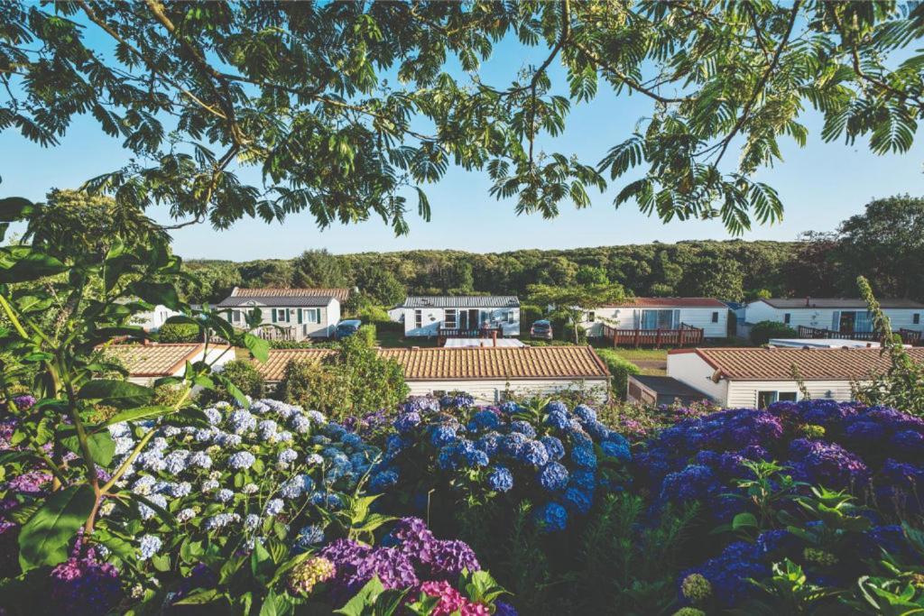 Camping Landudec Bagian luar foto