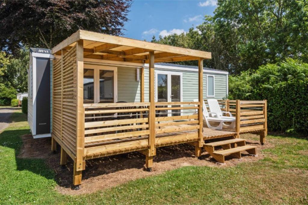 Camping Landudec Bagian luar foto